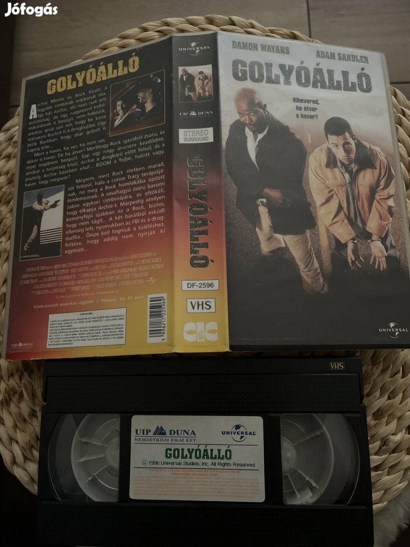 Golyóálló vhs 