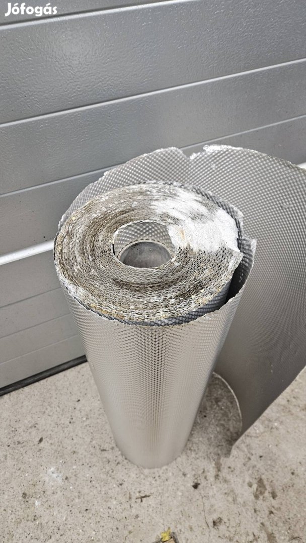 Golyónyomott aluminium hővédőlemez 0,1 x 840mm