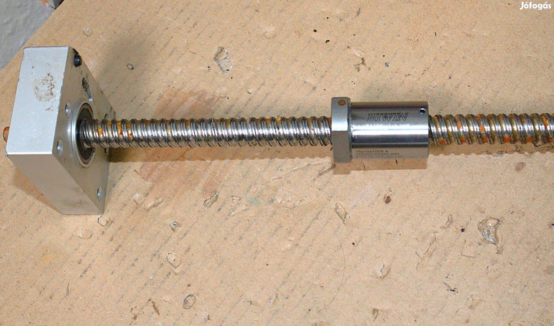 Golyósorsós tengely anyával csapággyal orsóhajtás Hiwin 7342