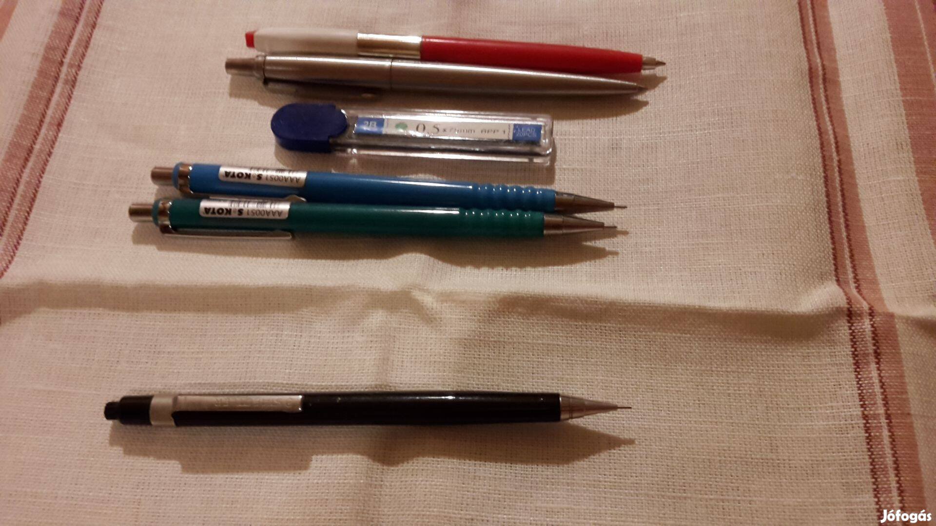 Golyóstoll Parker LD, Rotring Staedtler, Sakota ceruzák