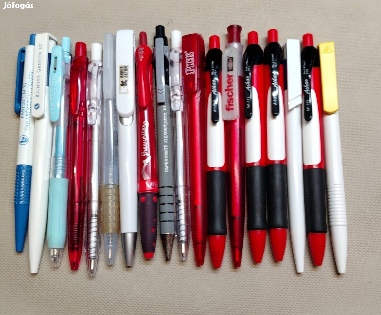 Golyóstoll csomag. Jó betétekkel