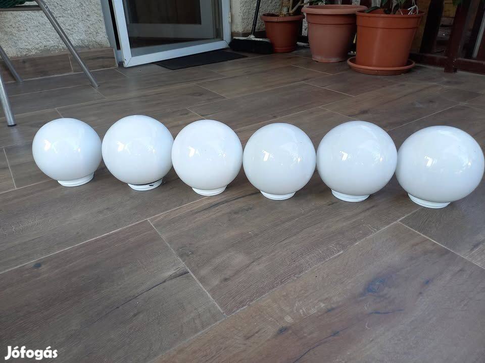 Gömb lámpa búra üveg több méretben