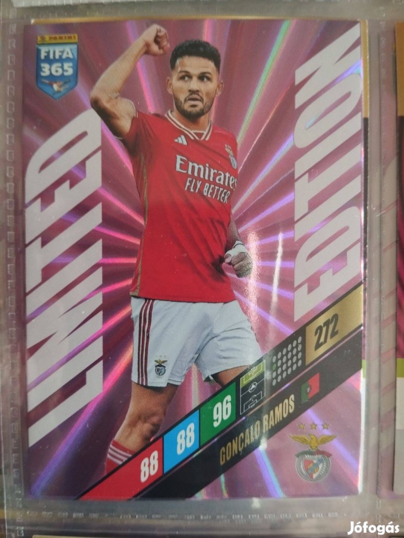 Goncalo Ramos (Benfica) FIFA 365 2024 Limited edition focis kártya