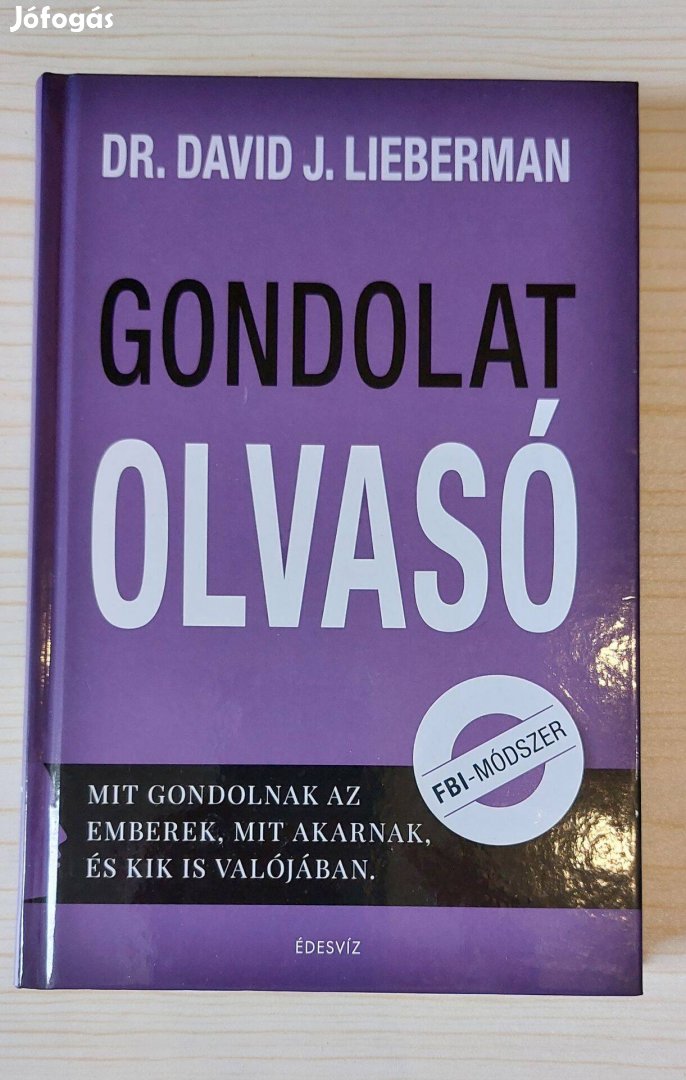 Gondolatolvasó - könyv tökéletes bolti állapotban