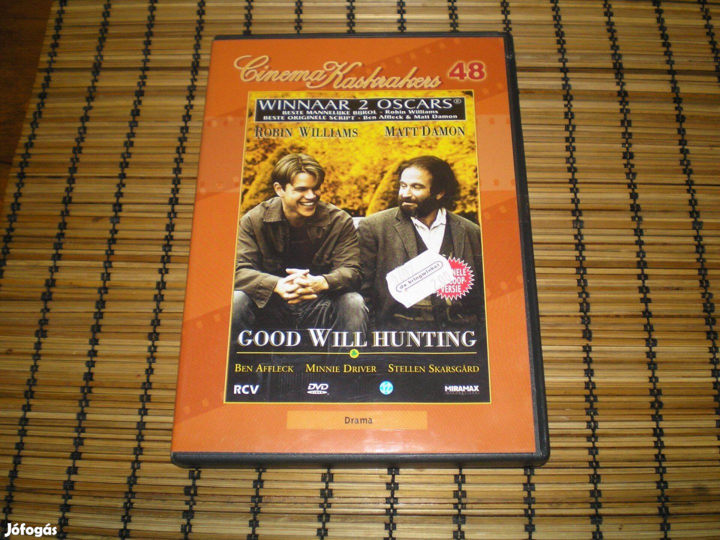 Good Will Hunting DVD nagyon jó állapotban angol nyelven holland