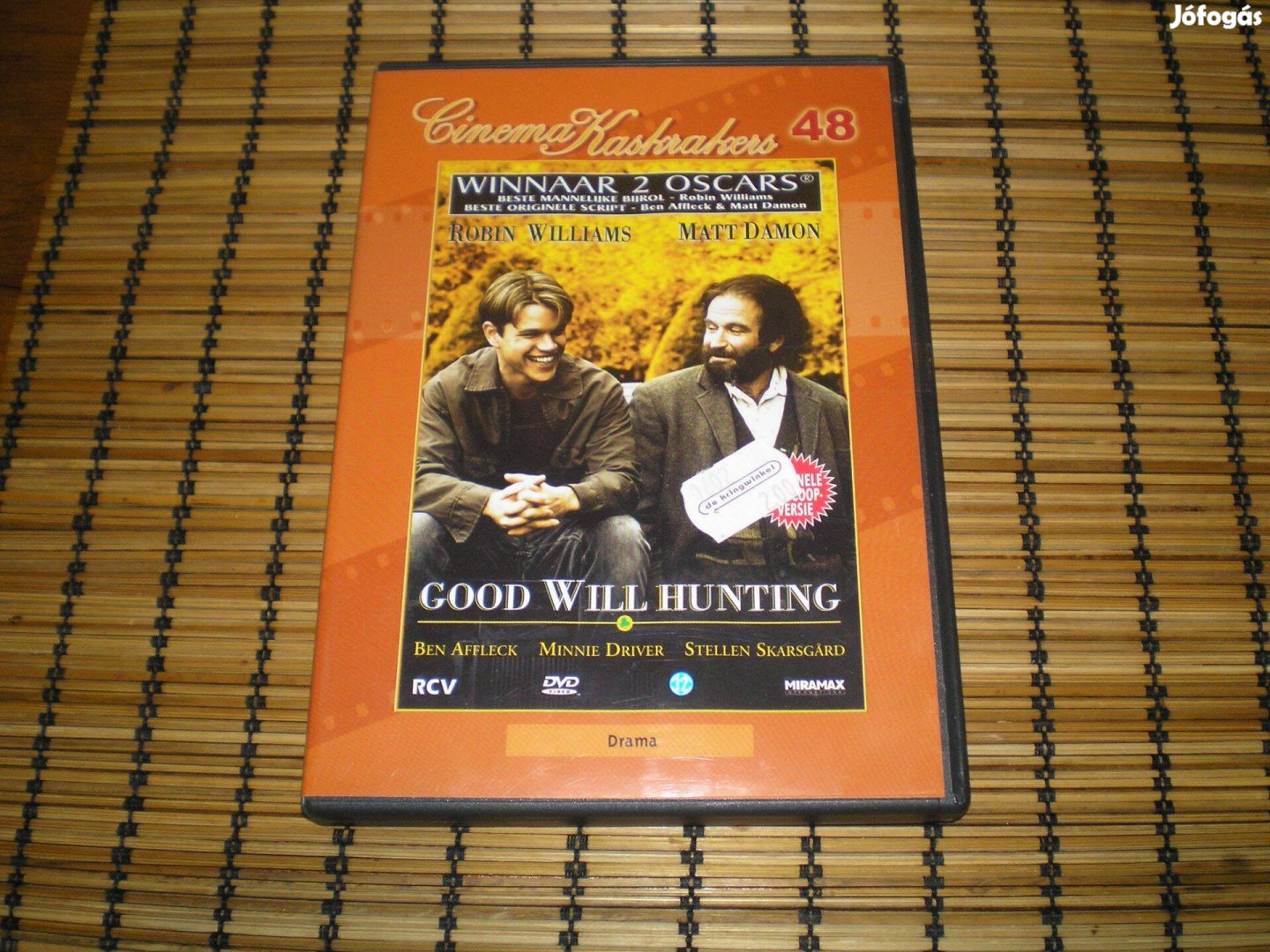 Good Will Hunting DVD nagyon jó állapotban angol nyelven holland