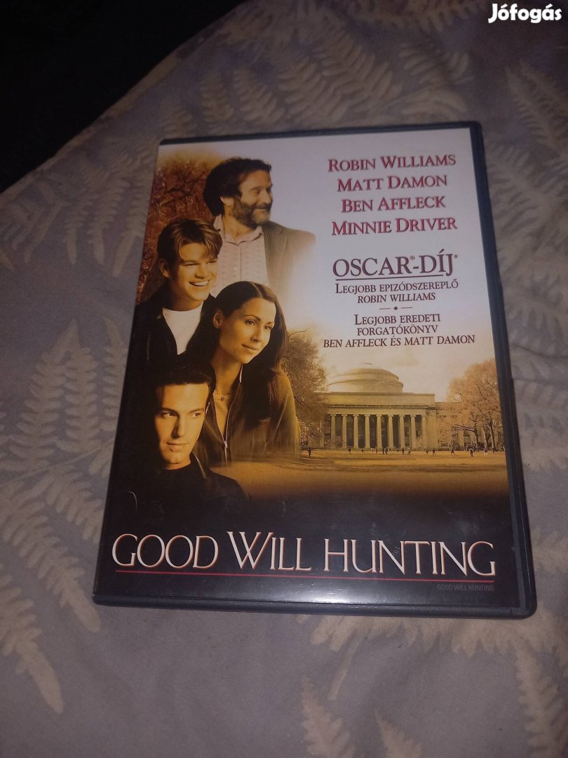 Good Will Hunting Magyar szinkronos DVD Film