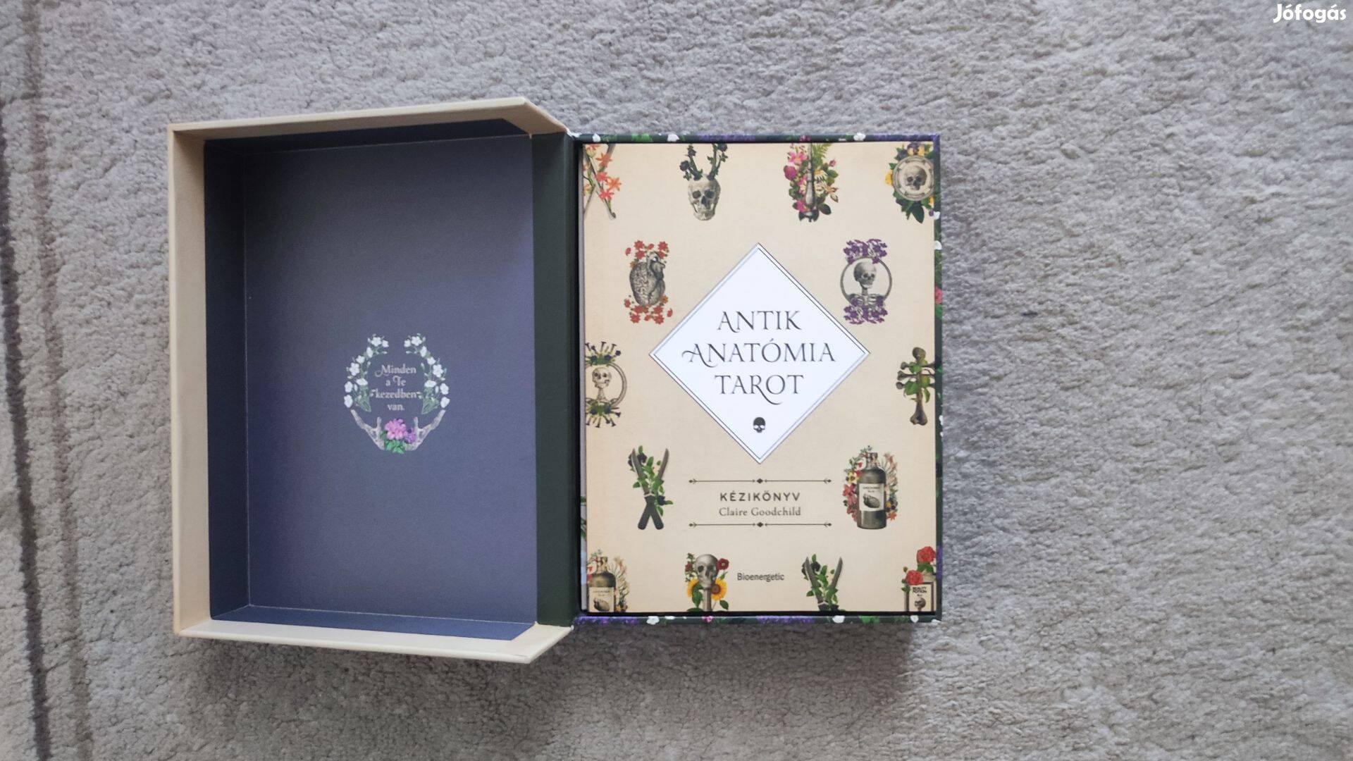 Goodhild: Antik Anatómiai Tarot könyv es kártya csomagban