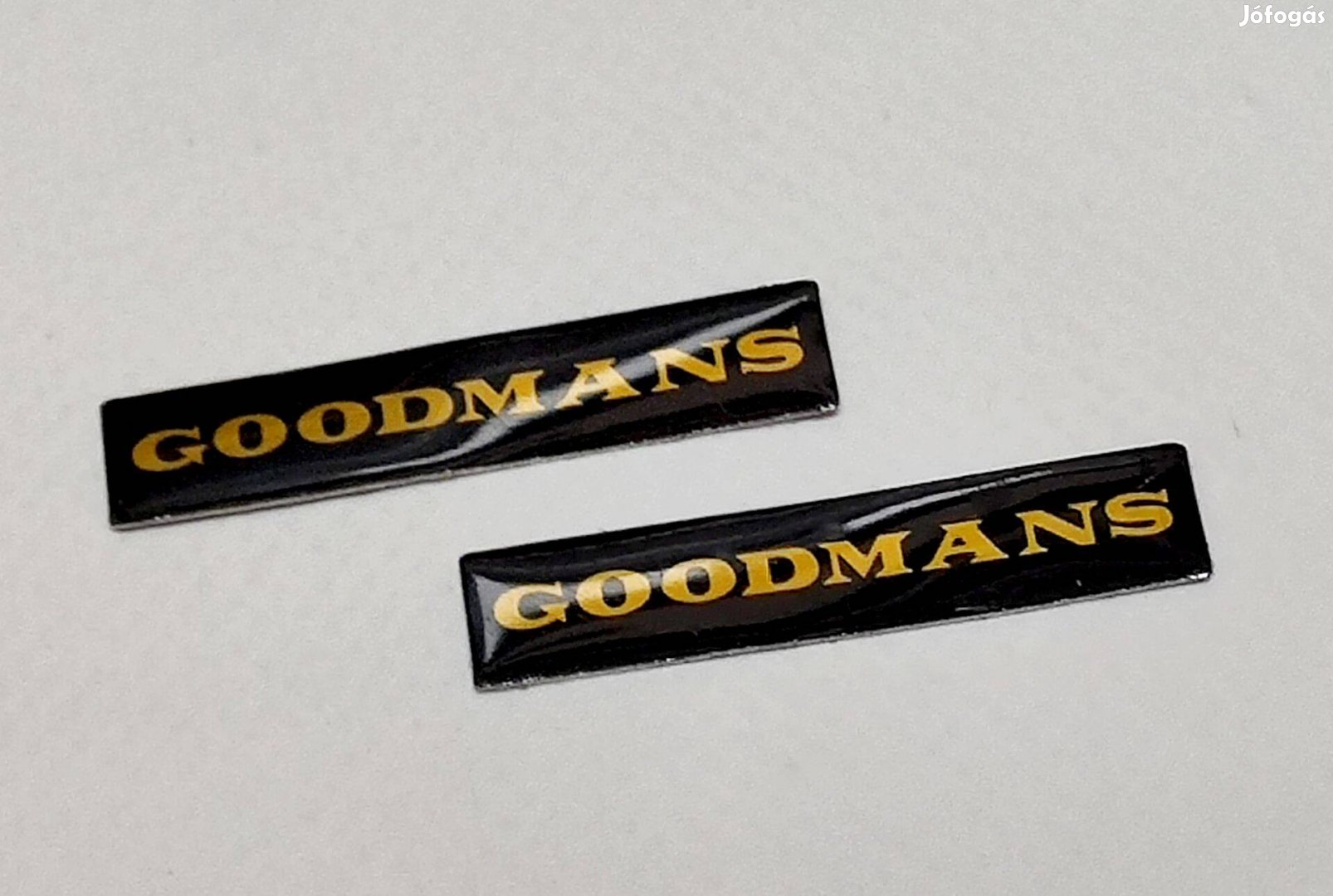 Goodmans hangfal logók