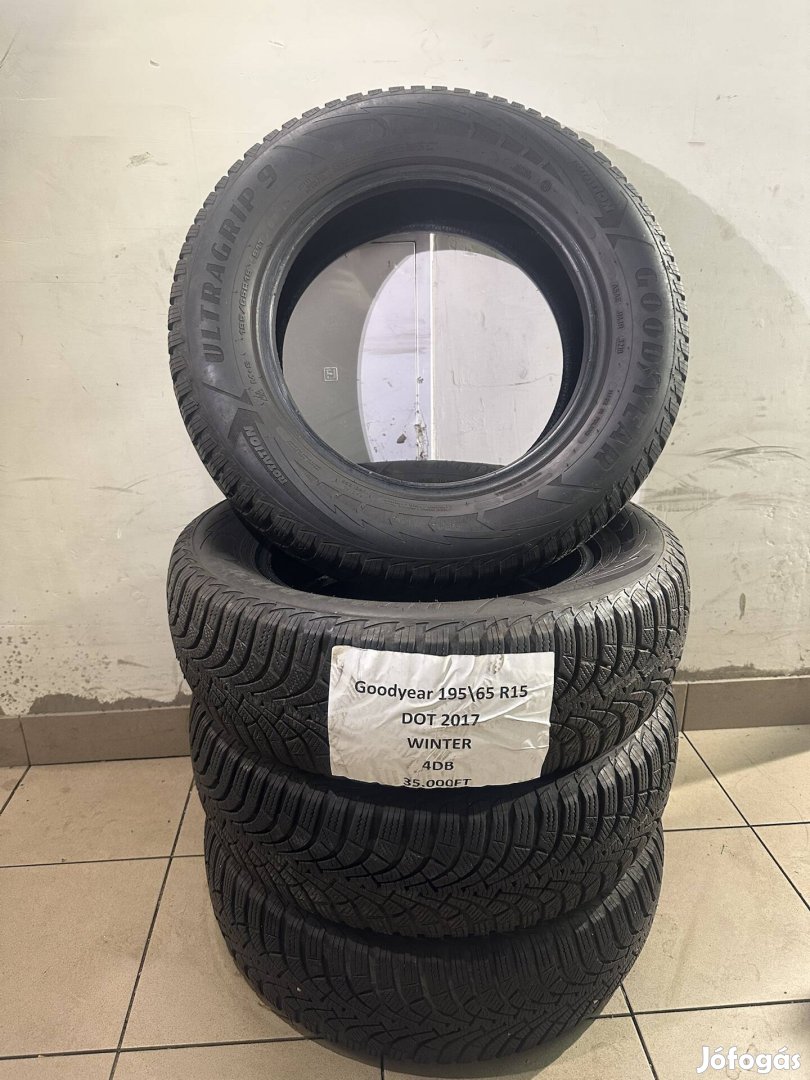 Goodyear 195/65 R15 téli gumi