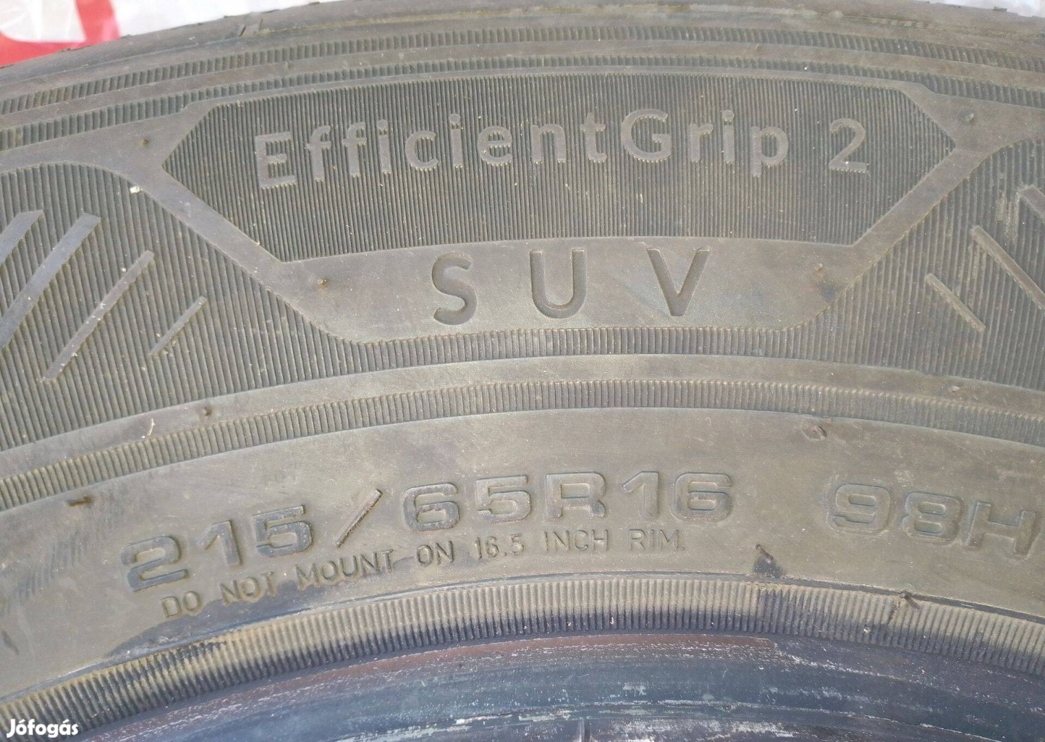 Goodyear Efficientgrip 2 SUV 21565 R16 nyári eladó