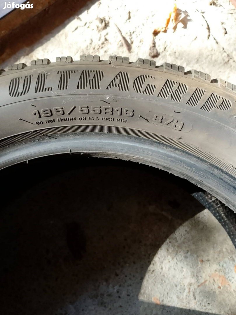 Goodyear téli 195/55r16 használt