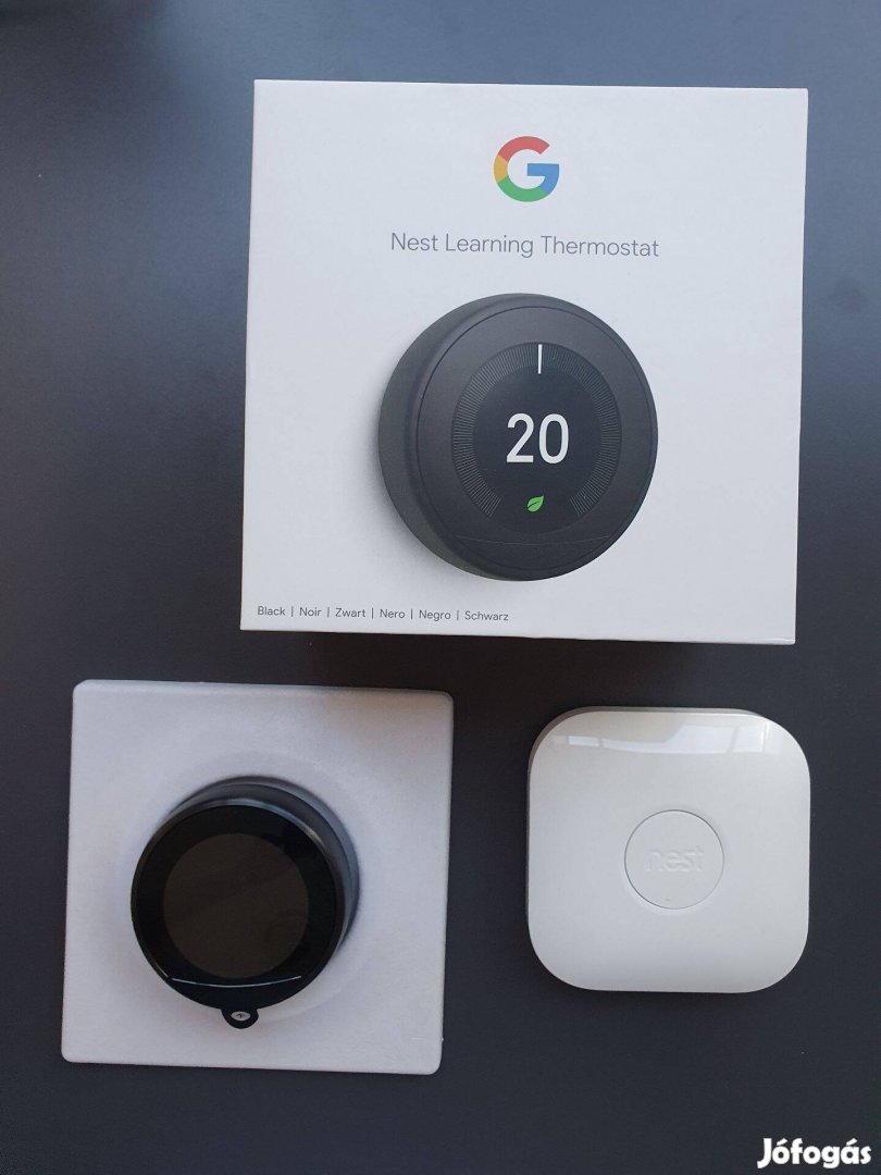 Google Nest 3rd Thermostat termosztát