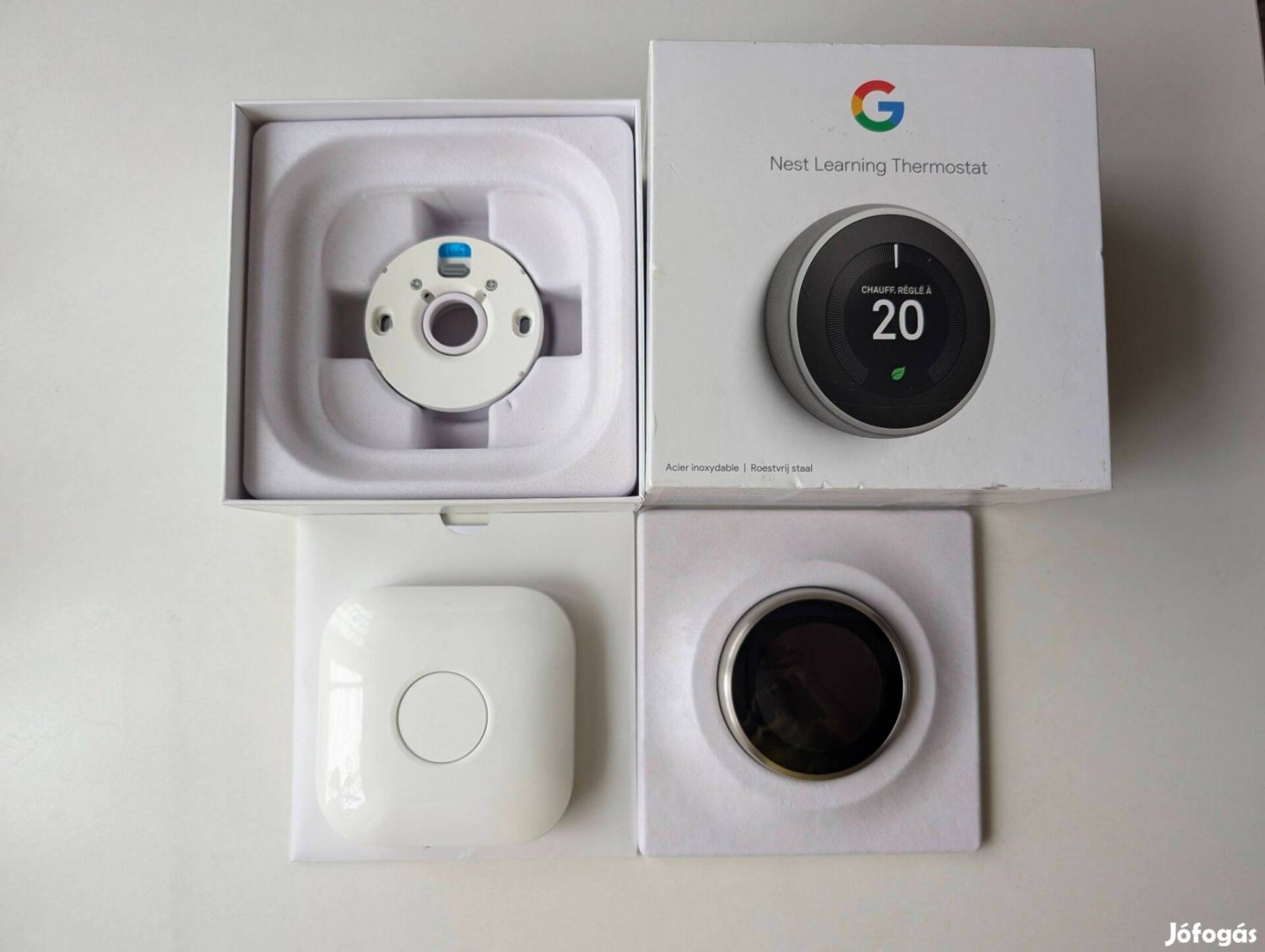 Google Nest Learning Thermostat 3rd okos termosztát