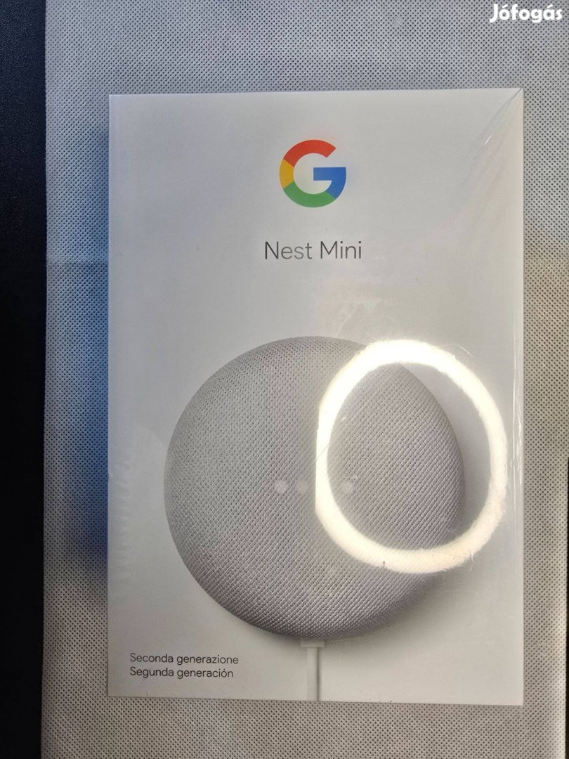 Google Nest Mini 2 - Új, csomagolás sérült