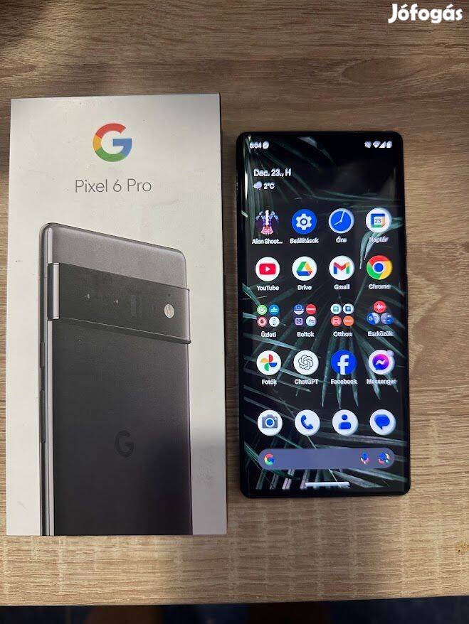 Google Pixel 6 Pro 5G 128GB 12GB RAM Dual Új állapot