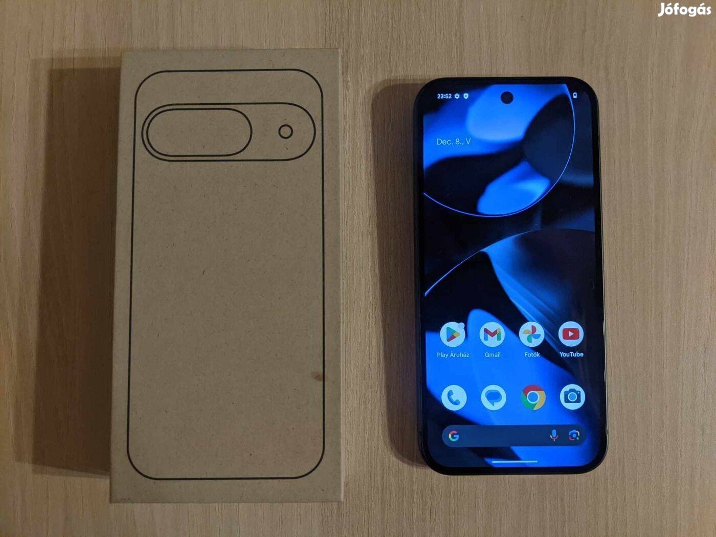 Google Pixel 9 5G Dual Független szinte Új 2 év Garanciás !