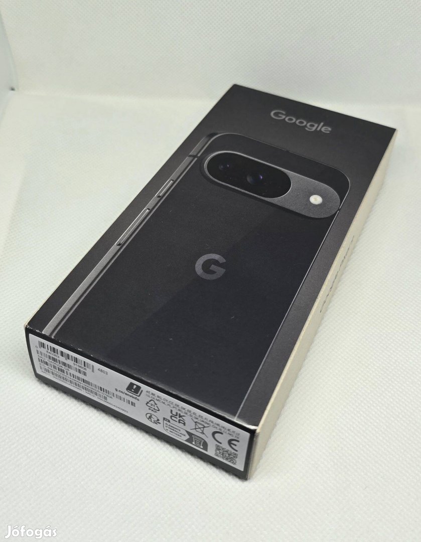 Google Pixel 9 Obsidian 128gb - Új, Google gari, akár beszámítással