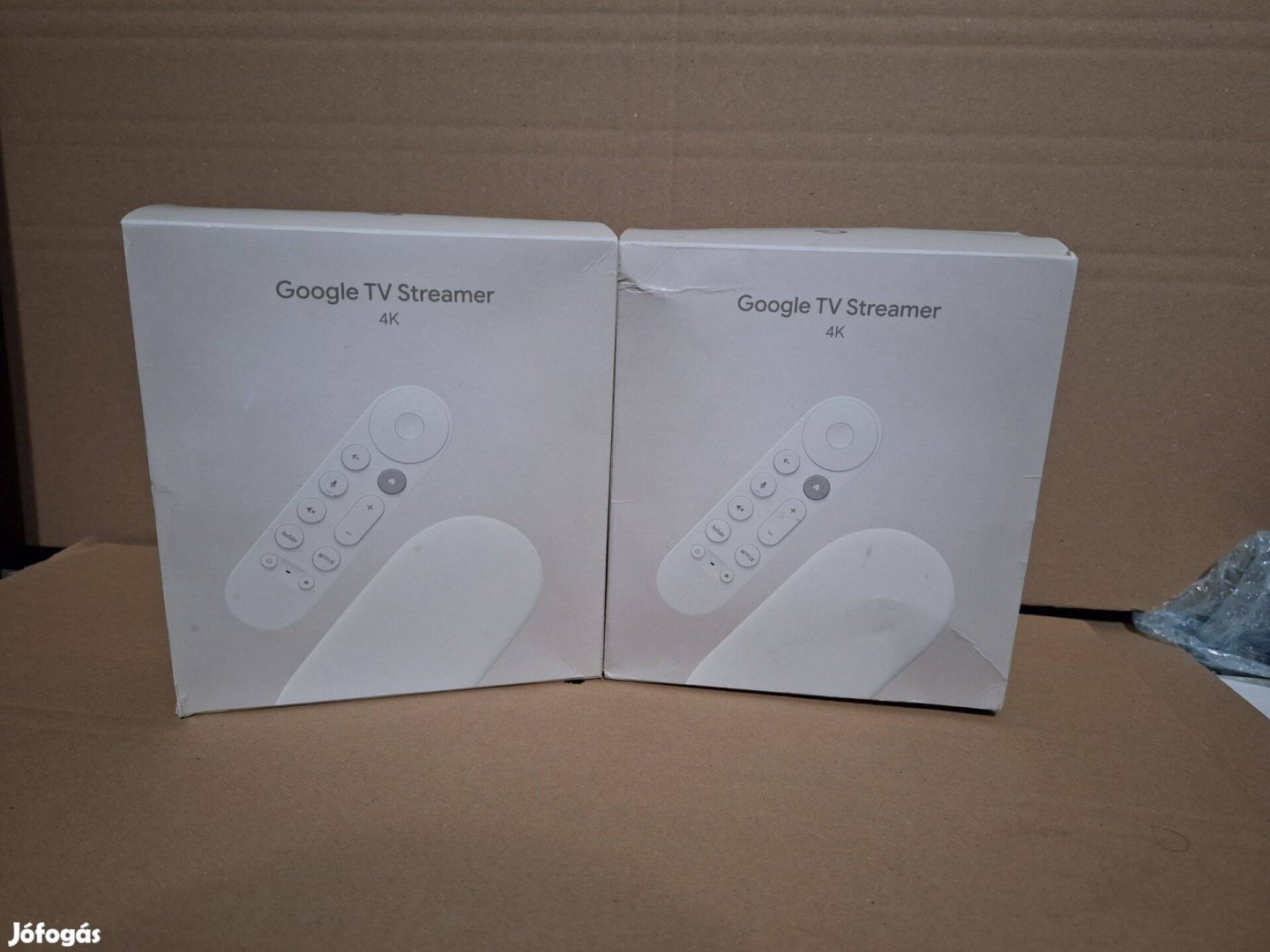 Google TV Streamer 4K Porcelaine GA05662 médialejátszó