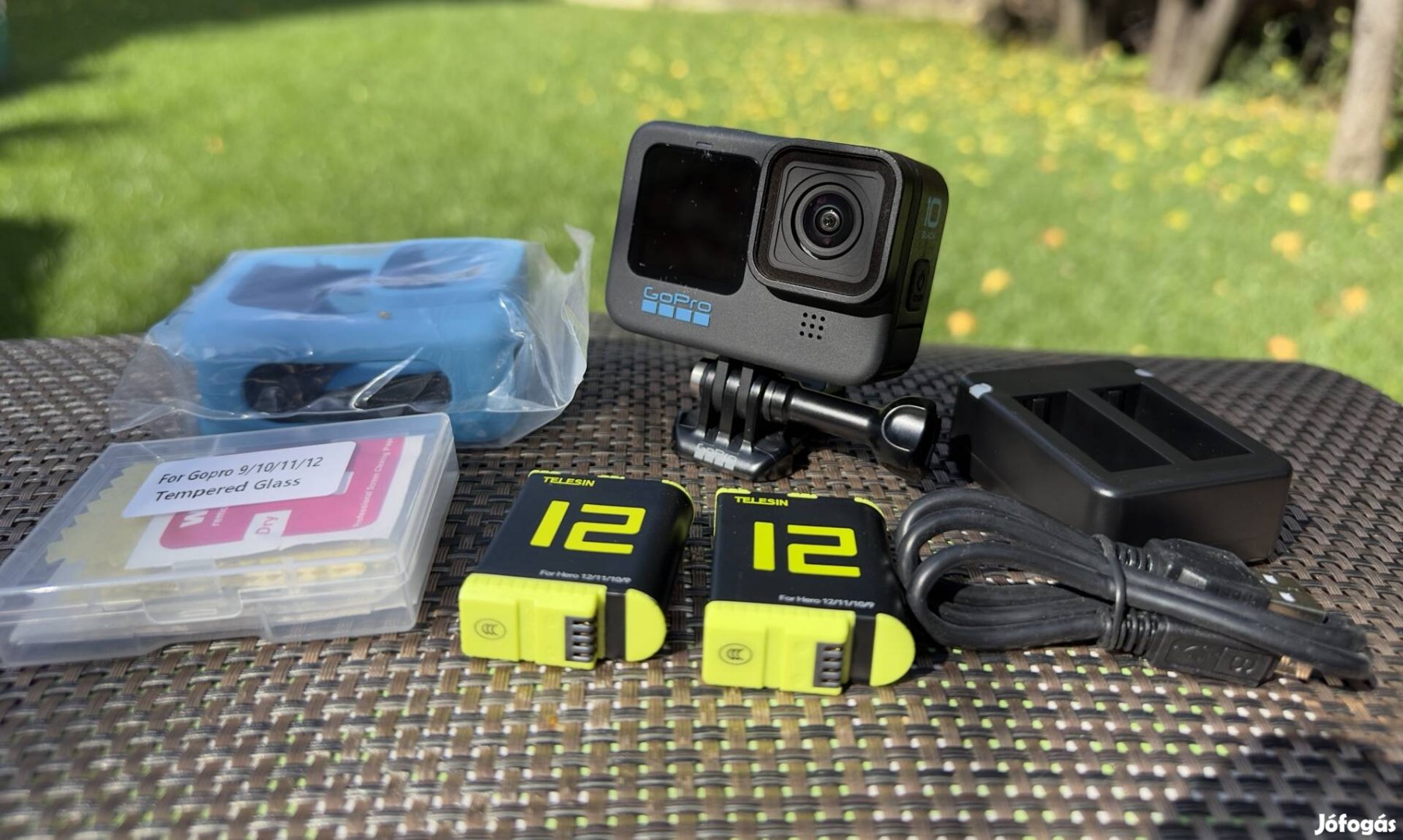 Gopro HERO 10 Black + 2 Akku + töltő