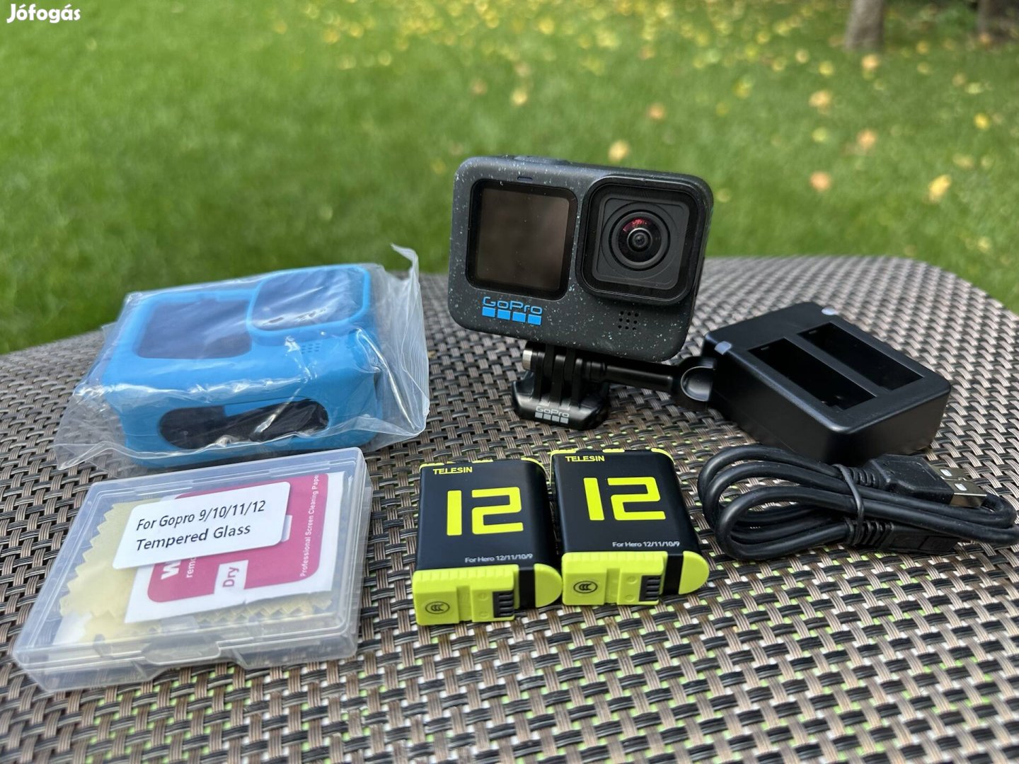 Gopro HERO 12 Black Új 2db Akksi + Töltő