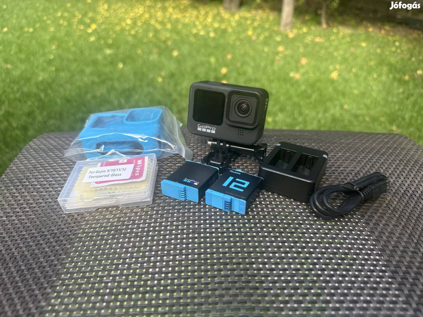 Gopro Hero 9 Black + 2akku + töltő