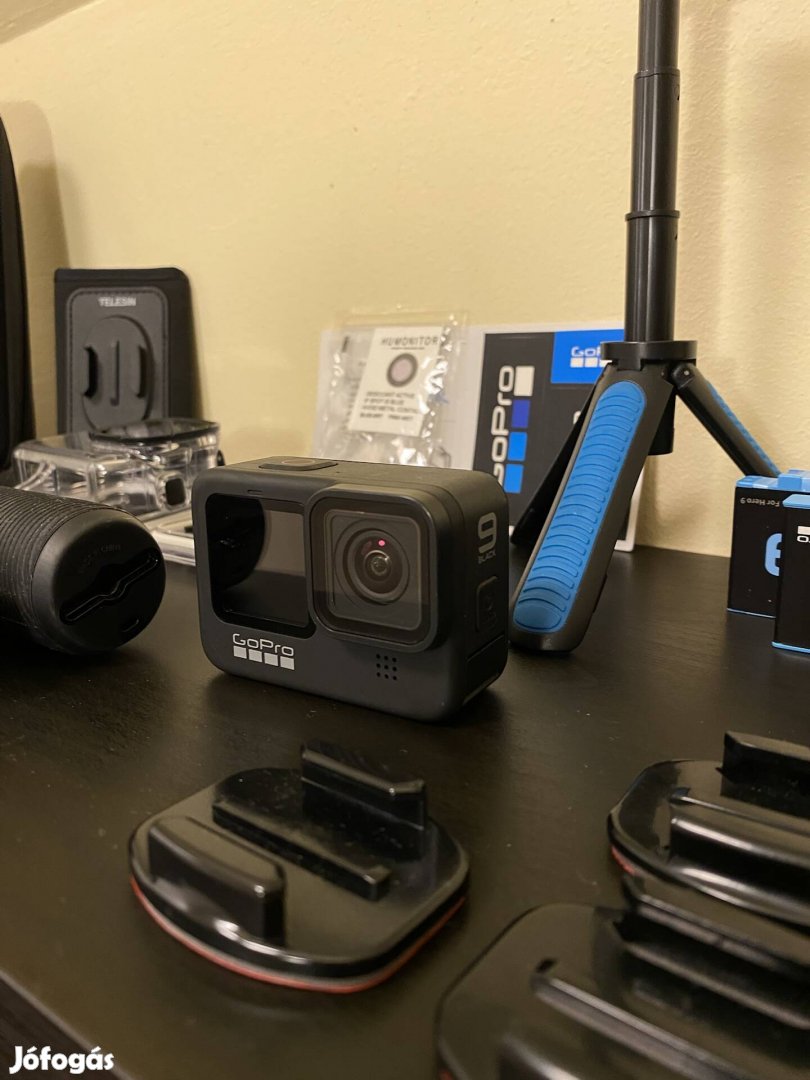 Gopro Hero 9 (+kiegészítők)