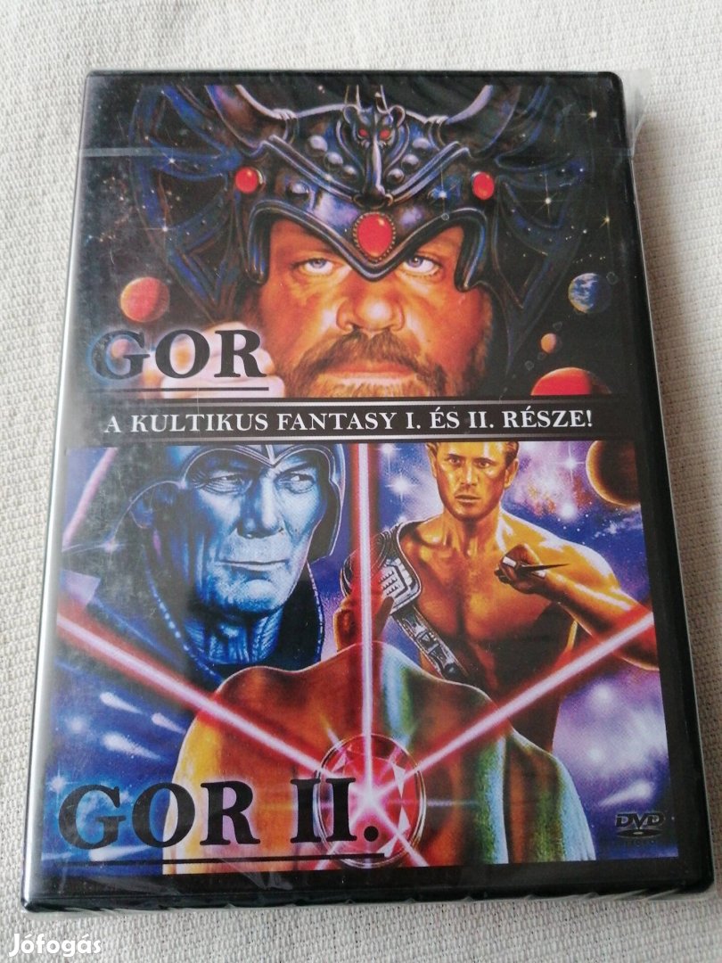 Gor I. II. dvd a kultikus fantasy (új, fóliás) 