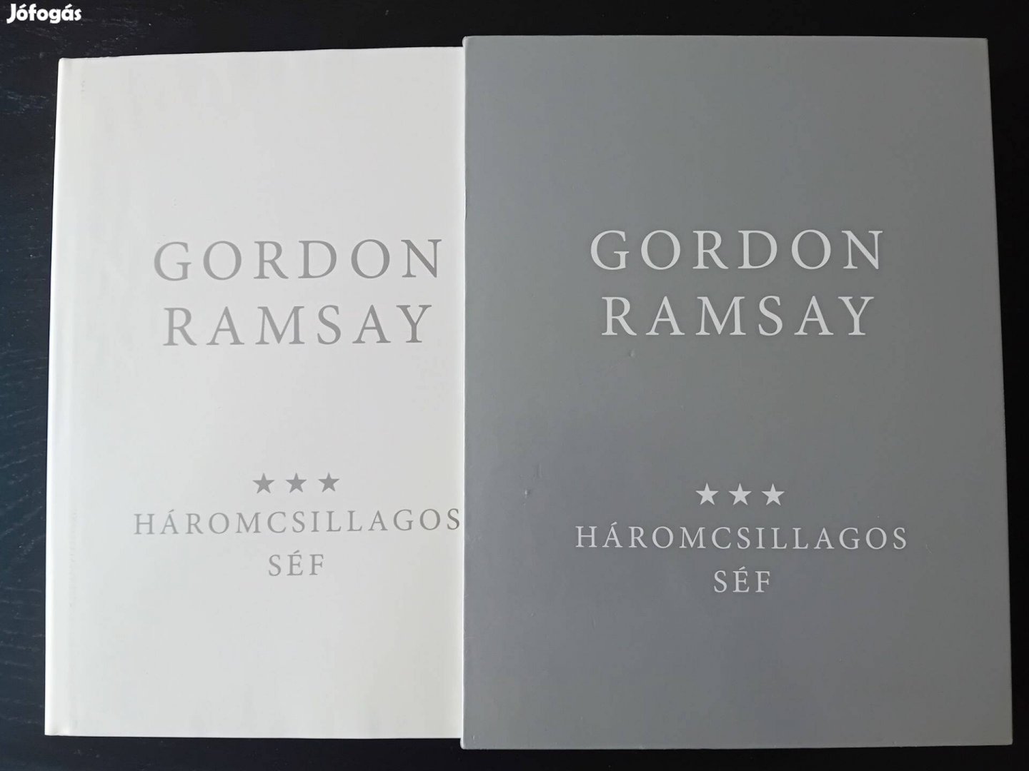 Gordon Ramsay: Háromcsillagos séf album-szerű szakácskönyv