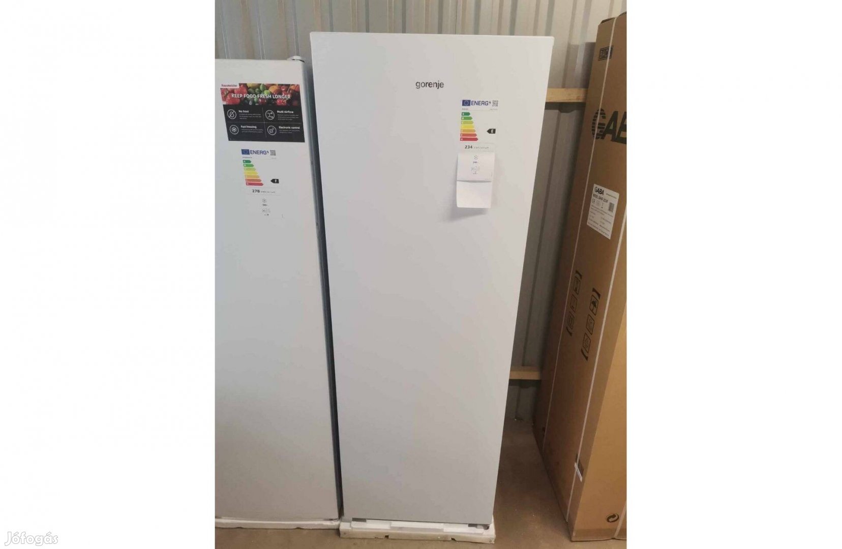 Gorenje 240 l -es No Frost-os fagyasztó 3 év garanciával