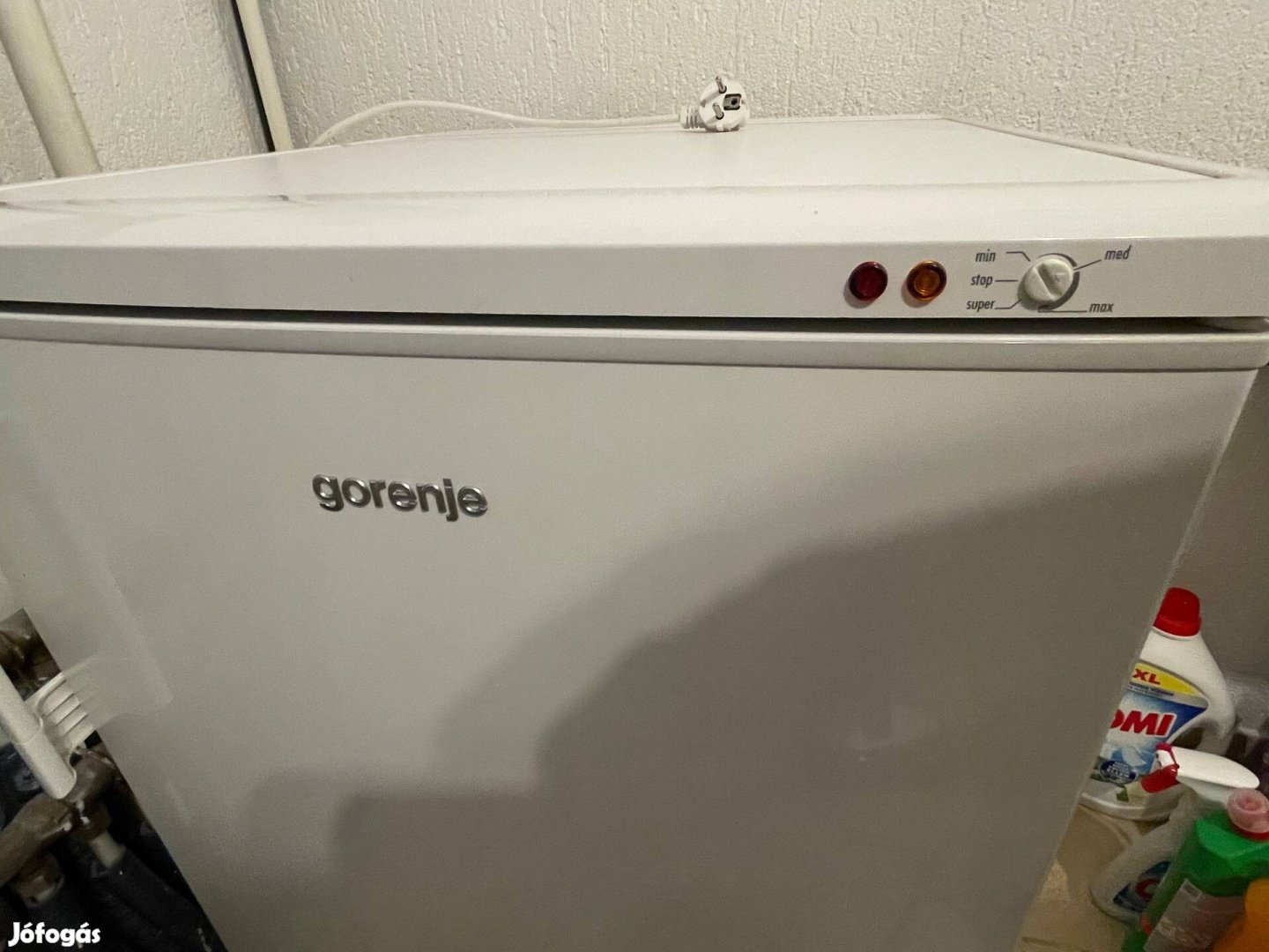 Gorenje 3 fiókos fagyasztó alig használt újszerű állapotban