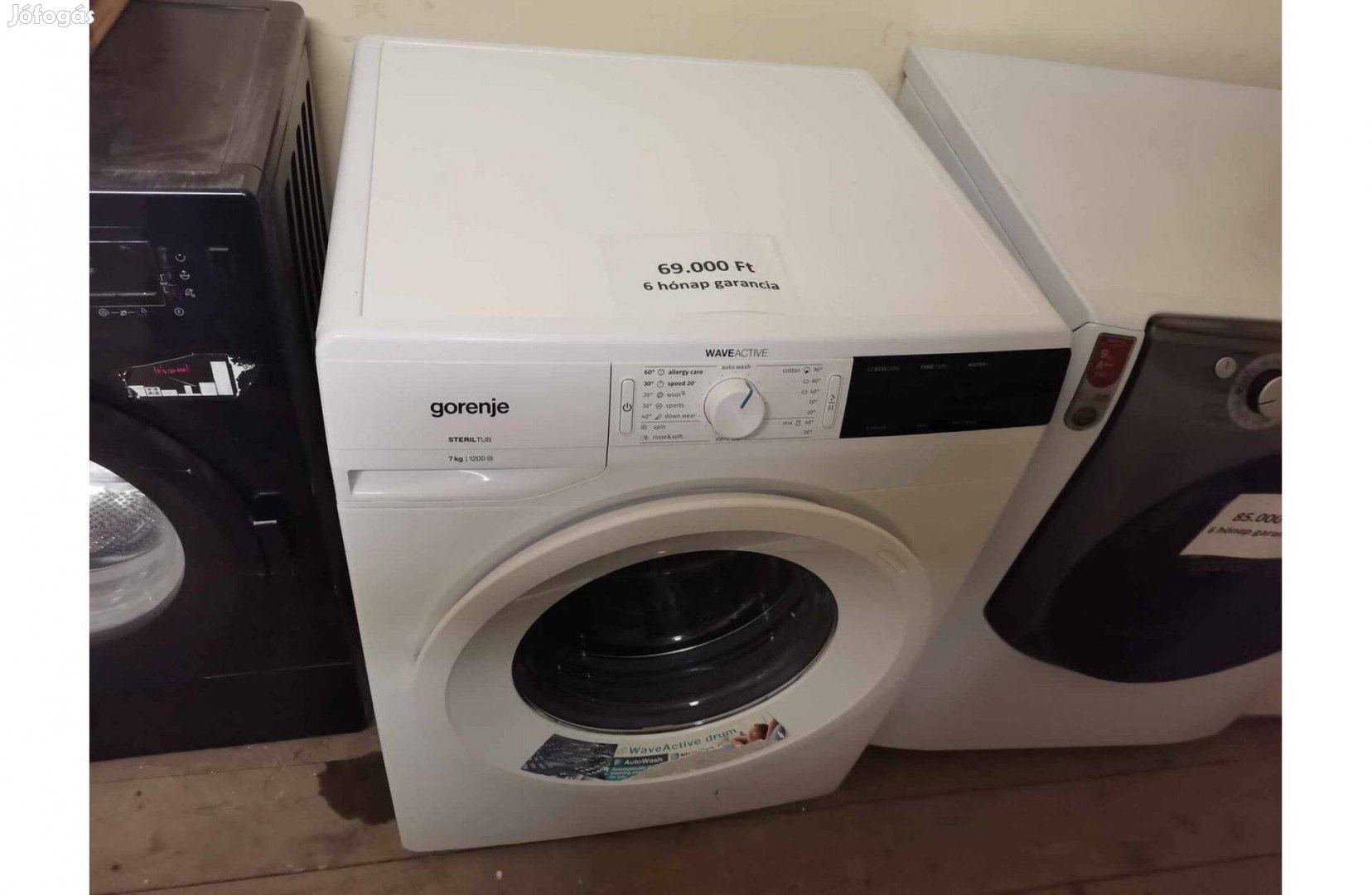 Gorenje 6 kg mosógép 1200 centrifugával garanciával eladó