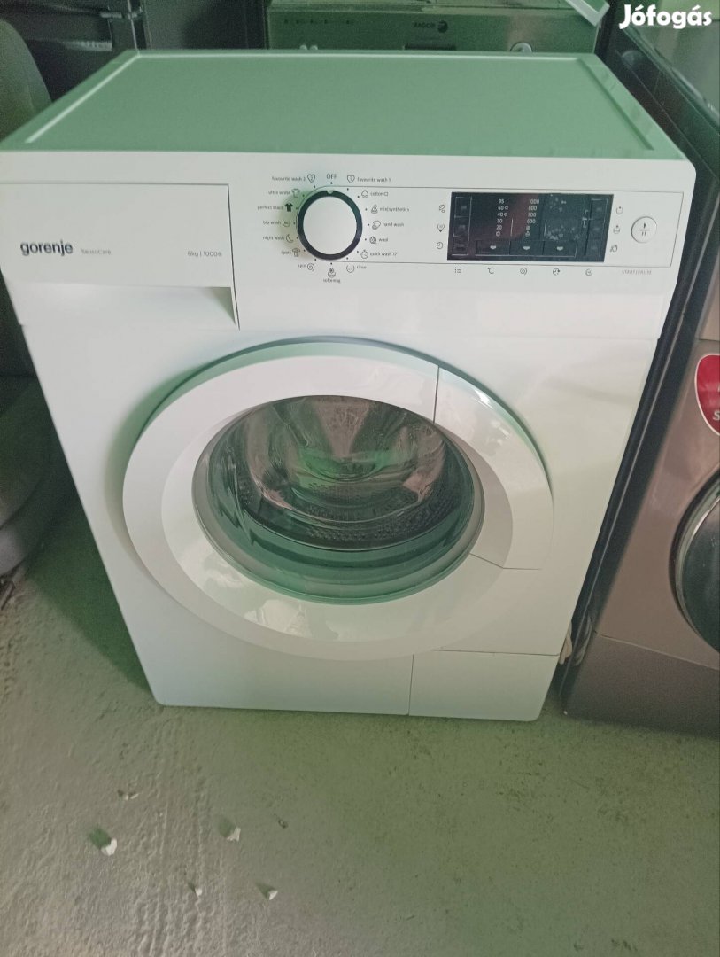 Gorenje 6 kg újszerű hibátlan elöltöltős mosógép 