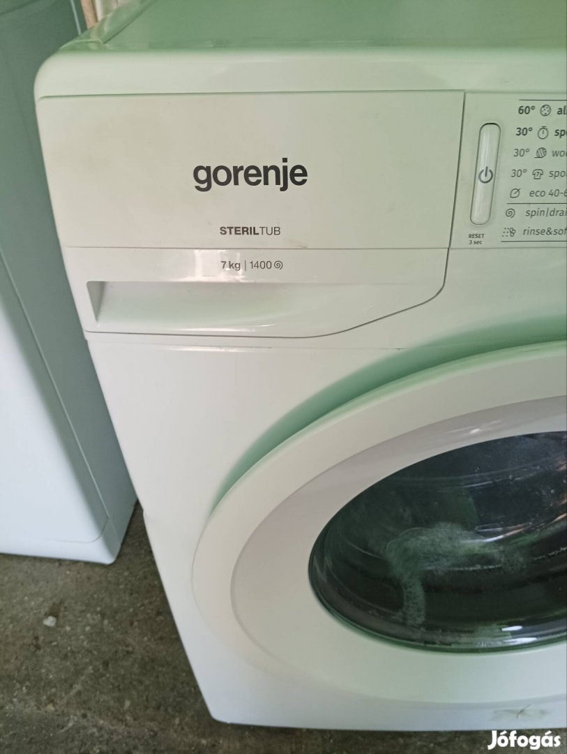 Gorenje 7 kg hibatlan elöltöltős mosógép garanciával