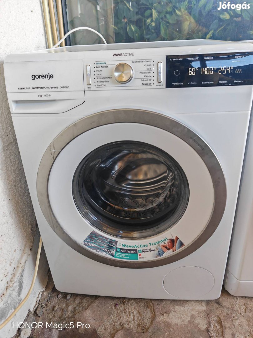 Gorenje 7kg inverteres mosógép 