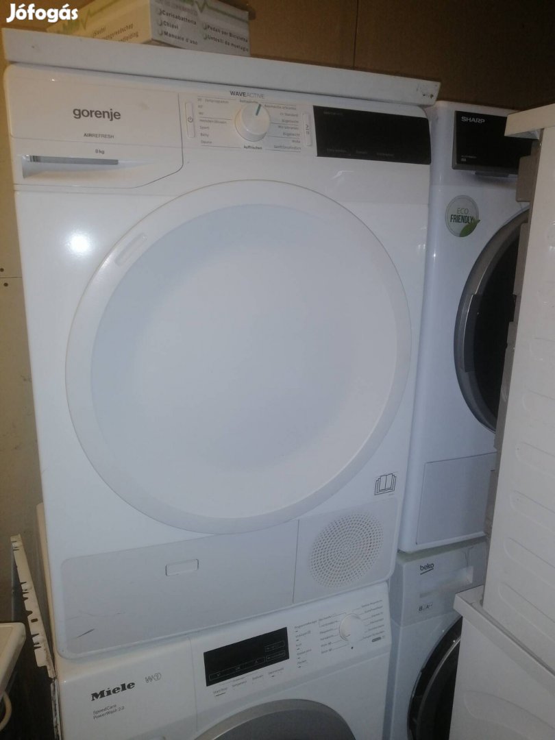 Gorenje 8kg szárítógép 