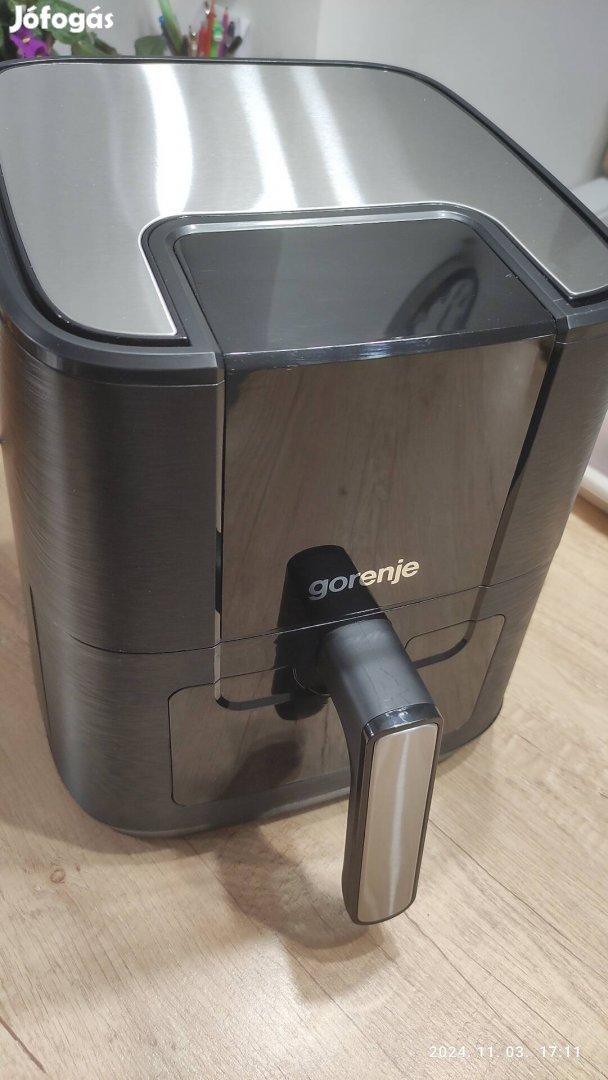 Gorenje Air fryer dobozában + 1,5 év jótállás