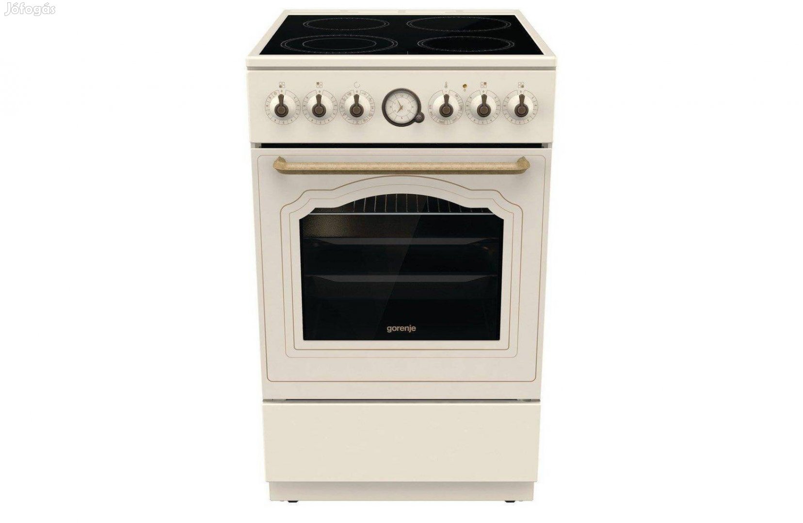 Gorenje Gecs5B70CLI Kerámialapos tűzhely, 70L, Classico Design, A ener