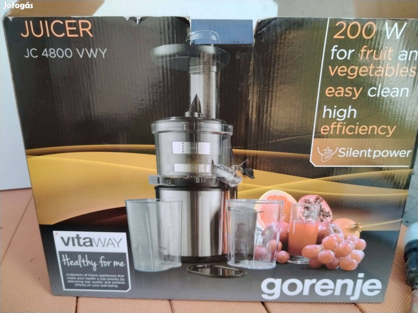 Gorenje JC 4800 silent gyümölcscentrifuga