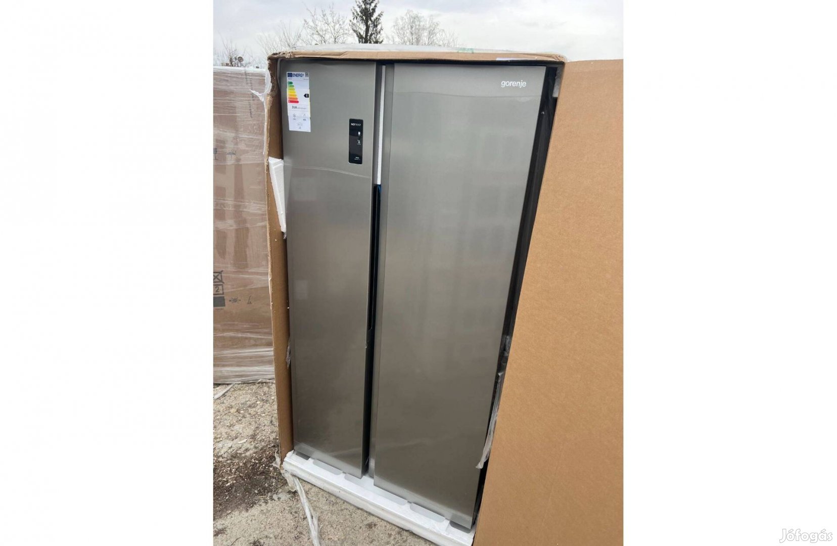 Gorenje NRR9185Eaxl, 550 literes, nofrost, hűtőgép, 249e.ft helyett!!