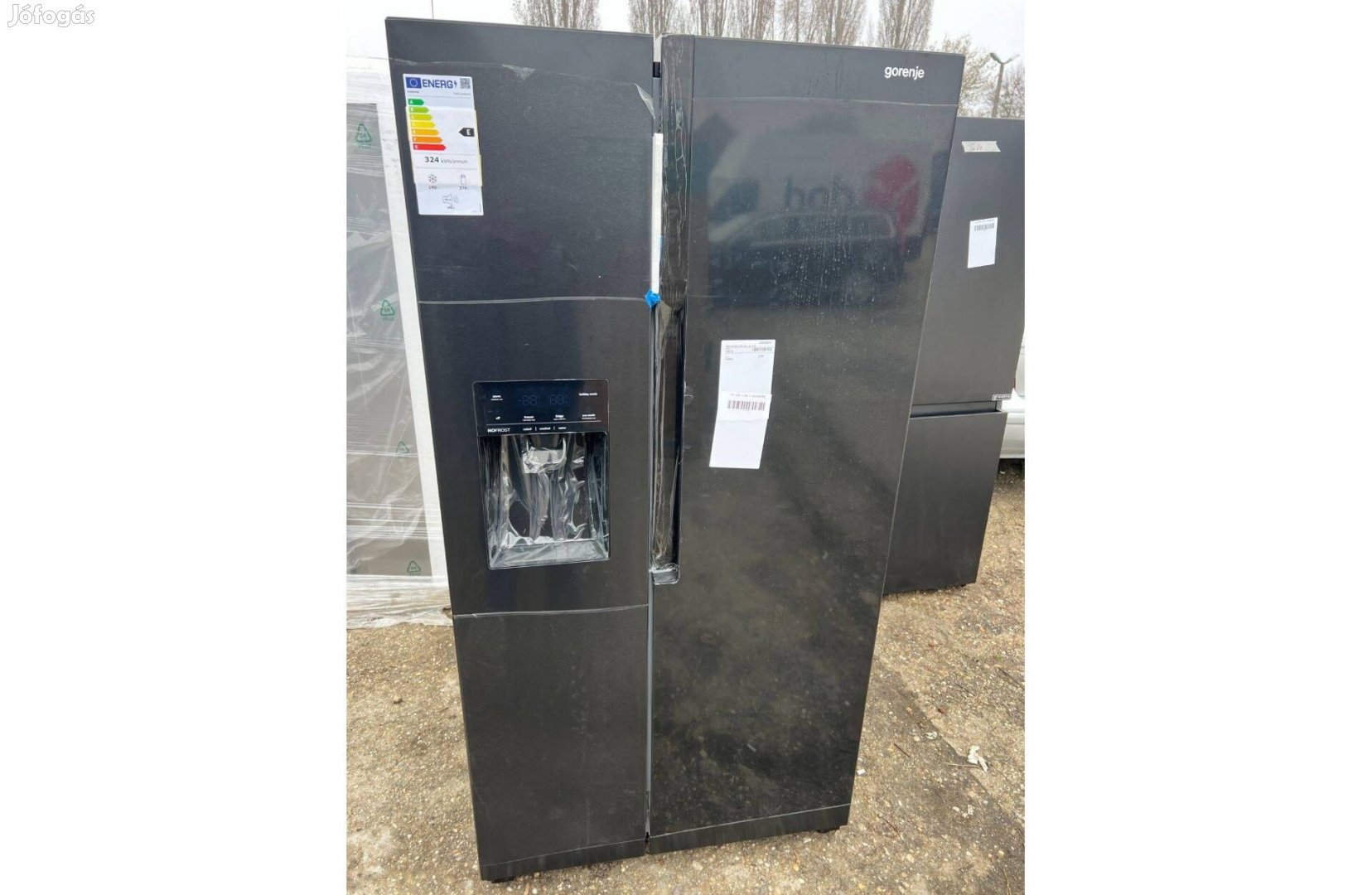 Gorenje NRR9185Esbxl, 566 liter, jeges, amerikai hűtő, 360e.ft helyett