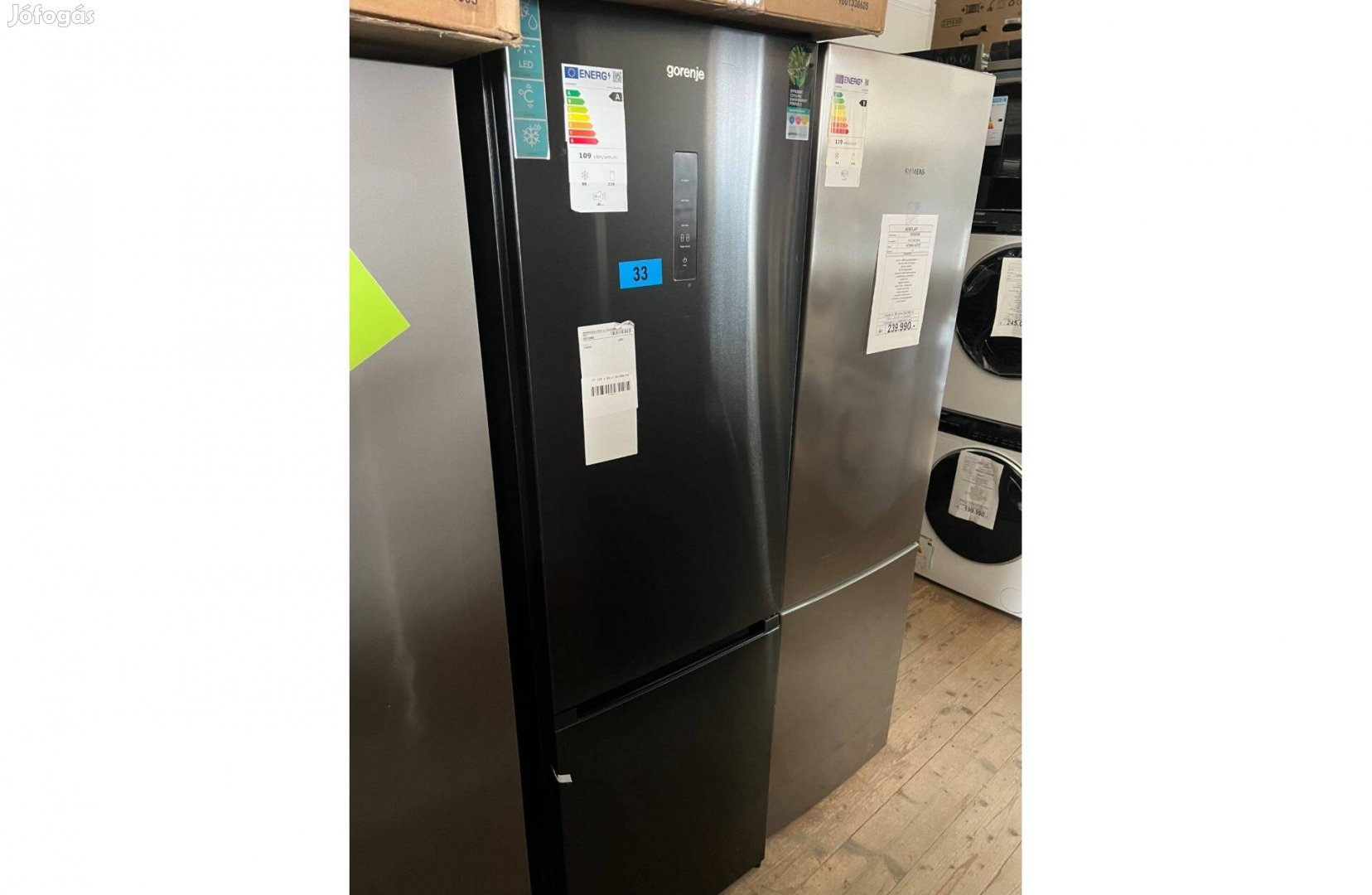 Gorenje Nrk620Aabxl4, A osztályos!!, 336 liter, hűtő, 368e.ft helyett!