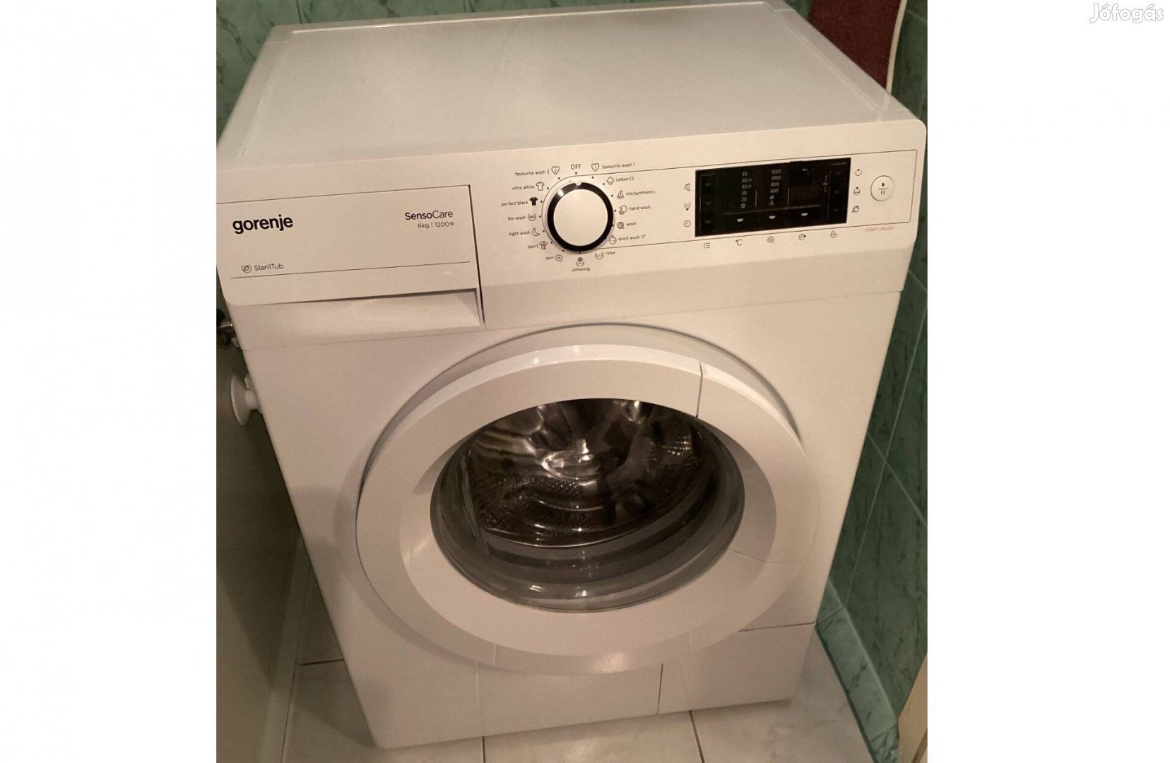 Gorenje Sensocare 6kg 1200 elöltöltős mosógép