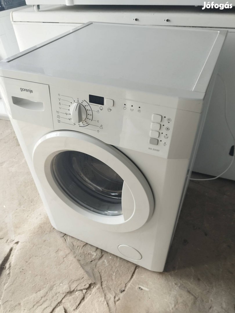 Gorenje WA50089 digitális elöltöltős mosógép garanciával 