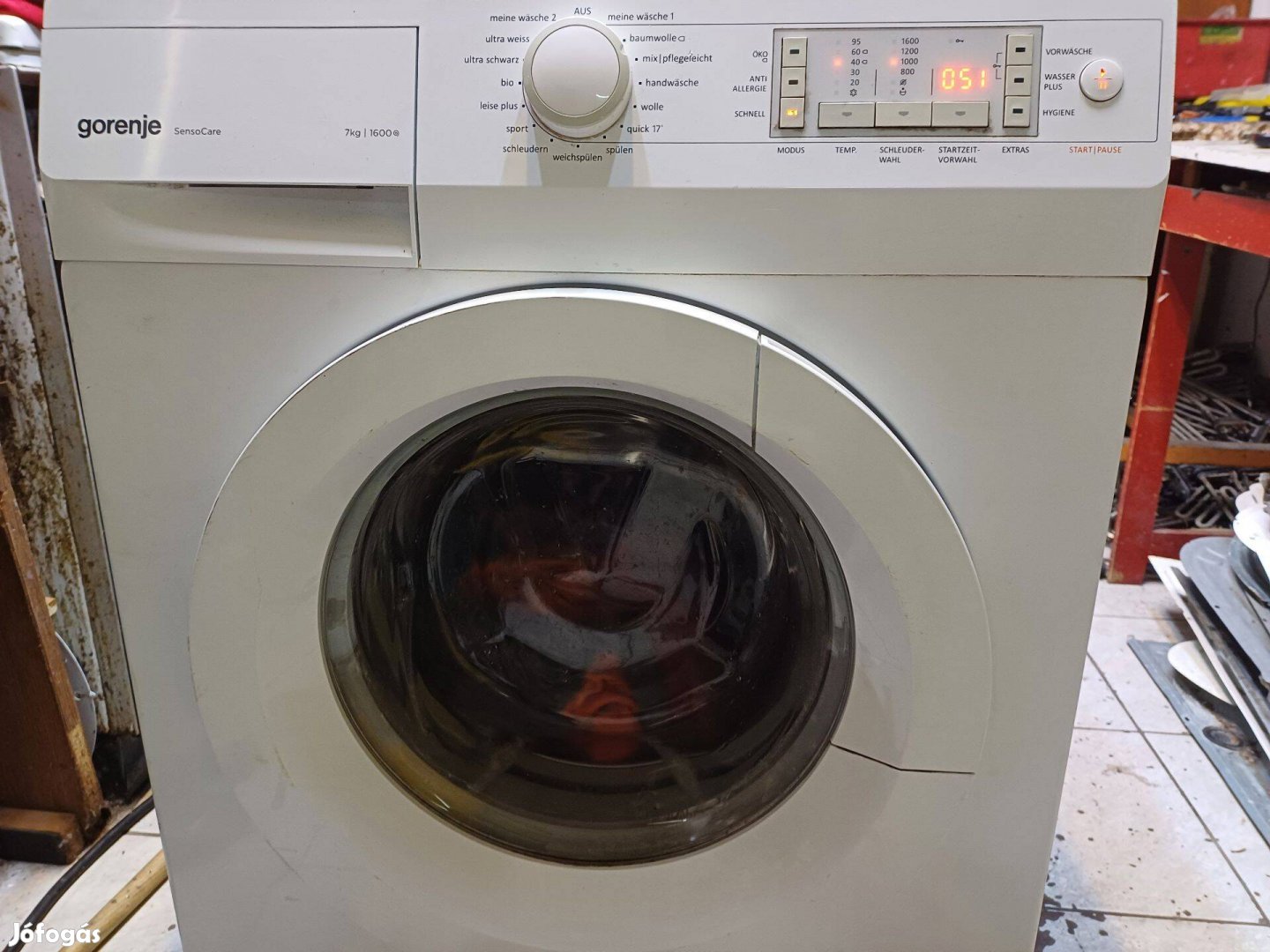 Gorenje aut mosógép garival,számlával eladó.Győr