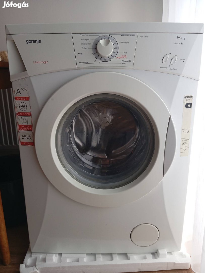 Gorenje elöltöltős mosógép