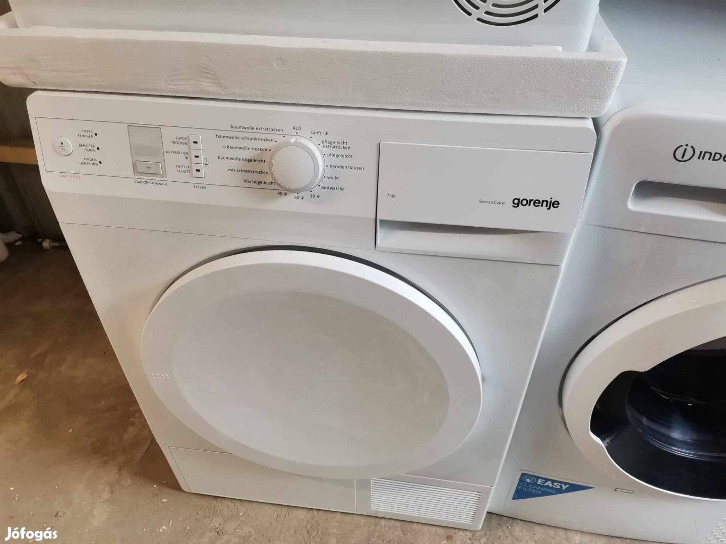 Gorenje hőszivattyús szárítógép garanciával eladó