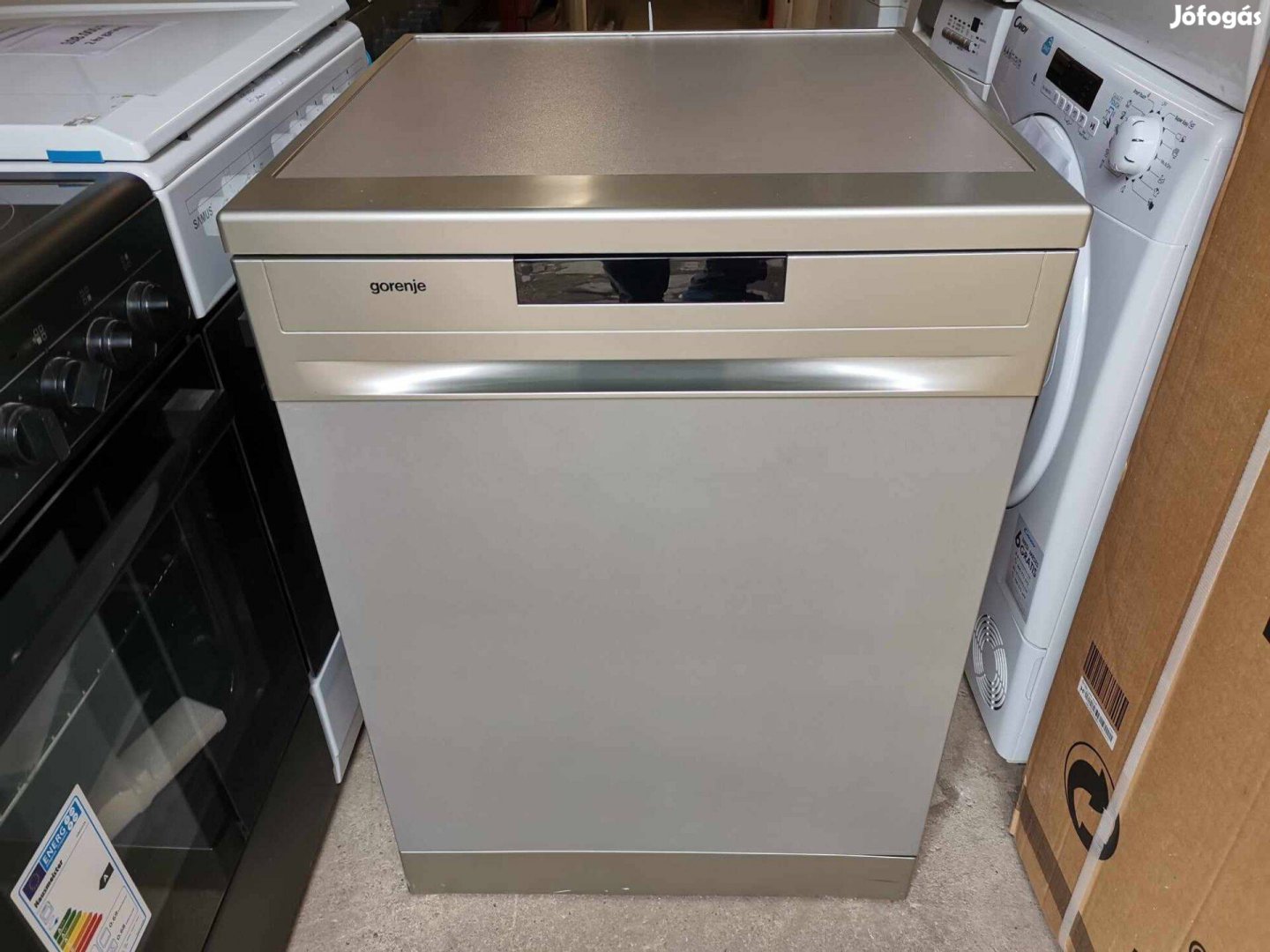 Gorenje inox 12 terítékes 60 cm széles mosogatógép garancia
