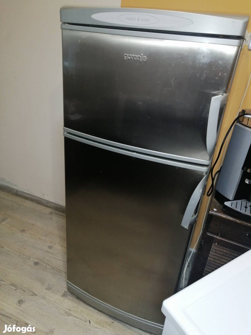 Gorenje inox kombi hűtő 250 liter 