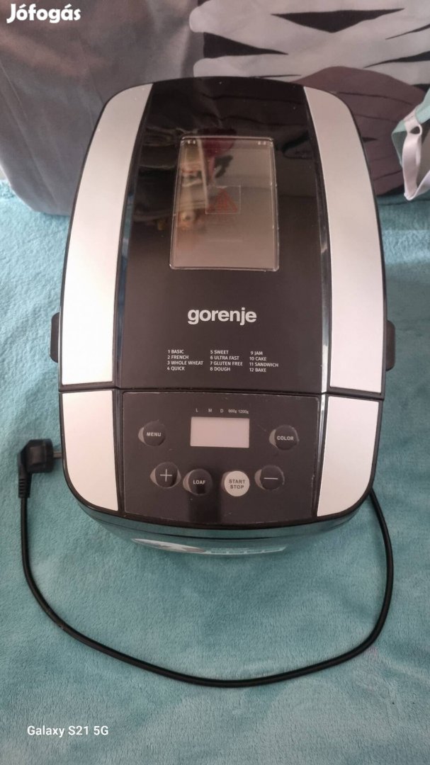 Gorenje kenyérsütés 